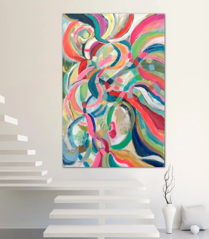 18x24 "Twirling Banners"
