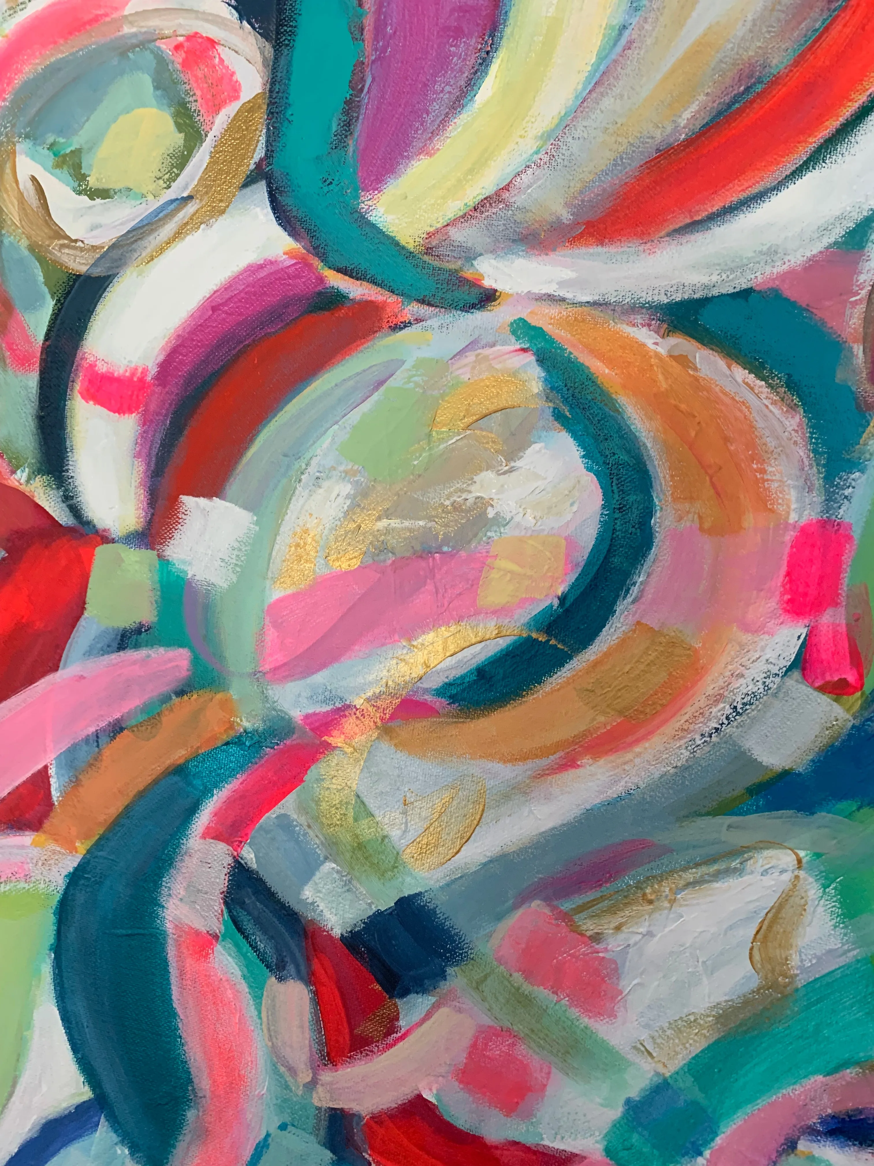 18x24 "Twirling Banners"