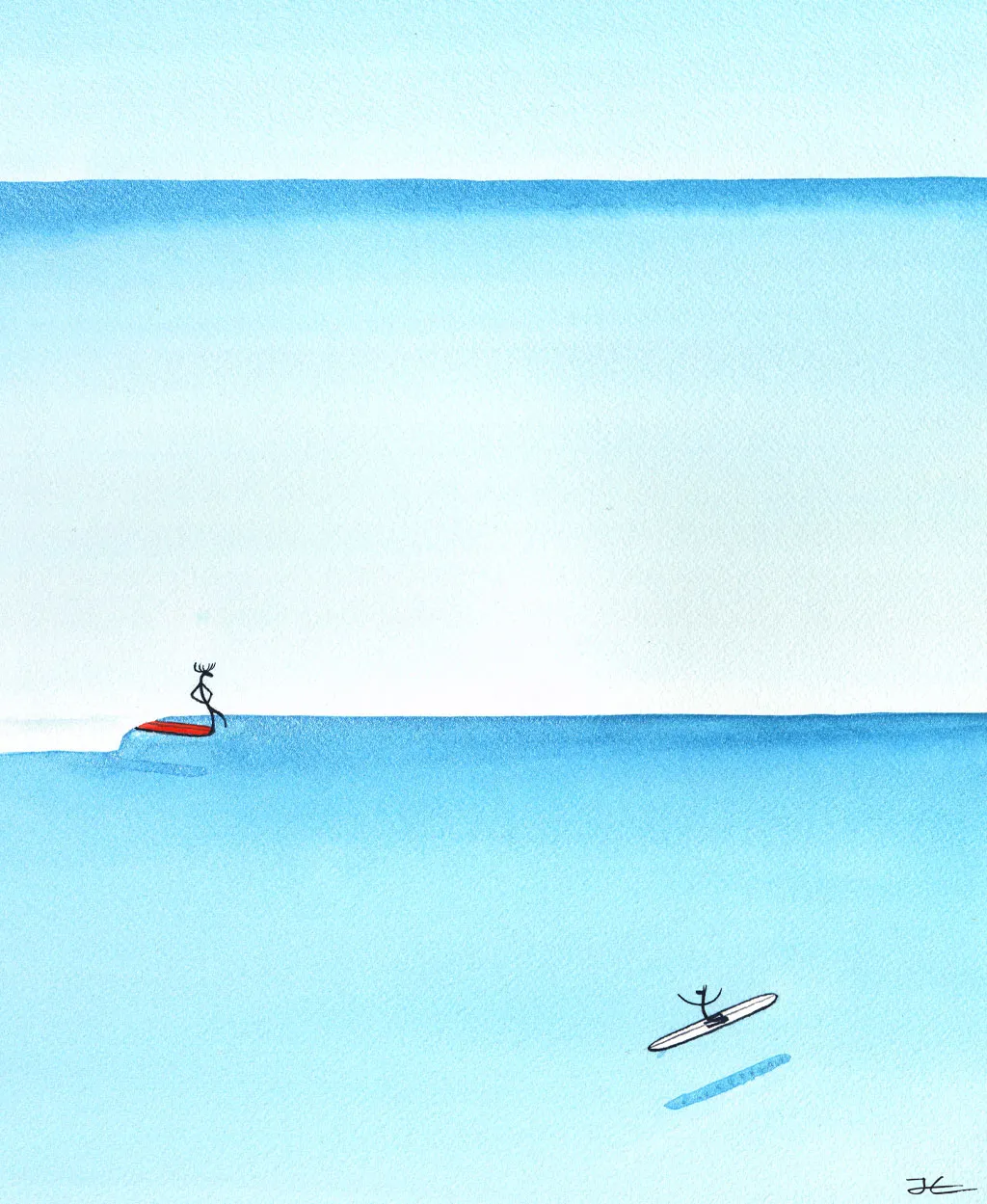 2 Friends Having Fun - Print/ Framed Print