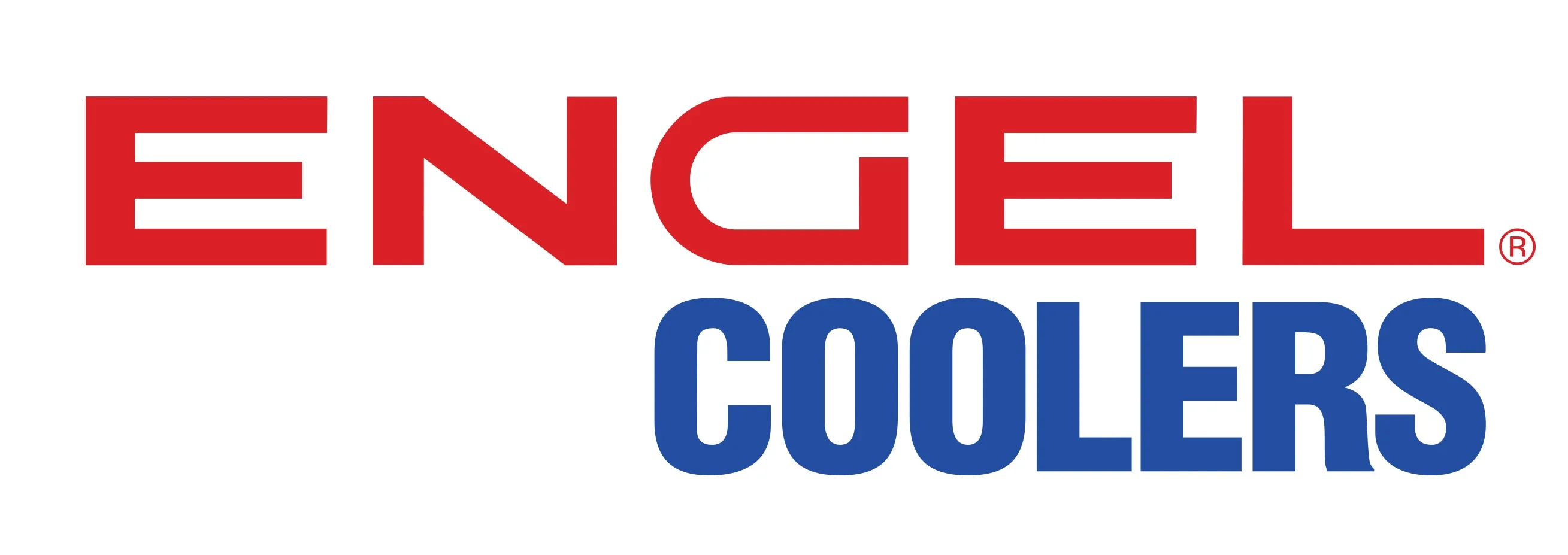 7.5" ENGEL COOLERS Window Decal in Black or Red and Blue