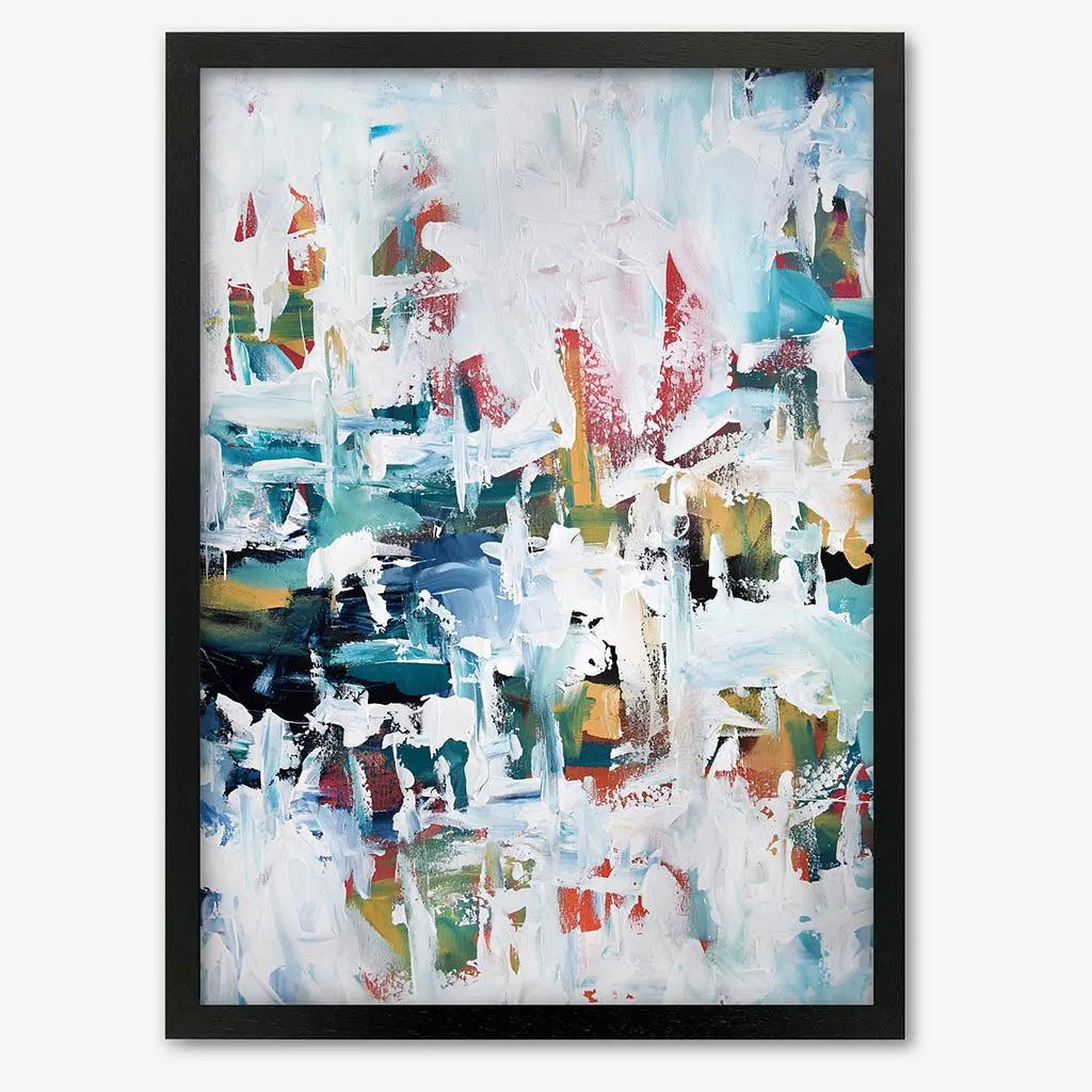 Abstract 195 Framed Art