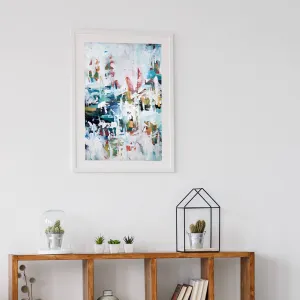 Abstract 195 Framed Art