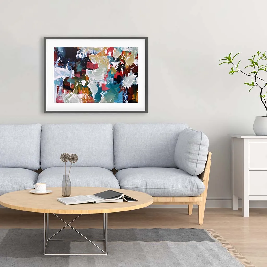 Abstract 295 Framed Art