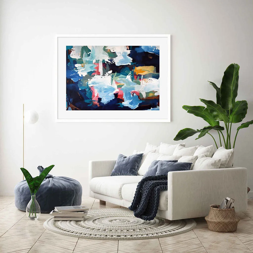 Abstract 348 Framed Art