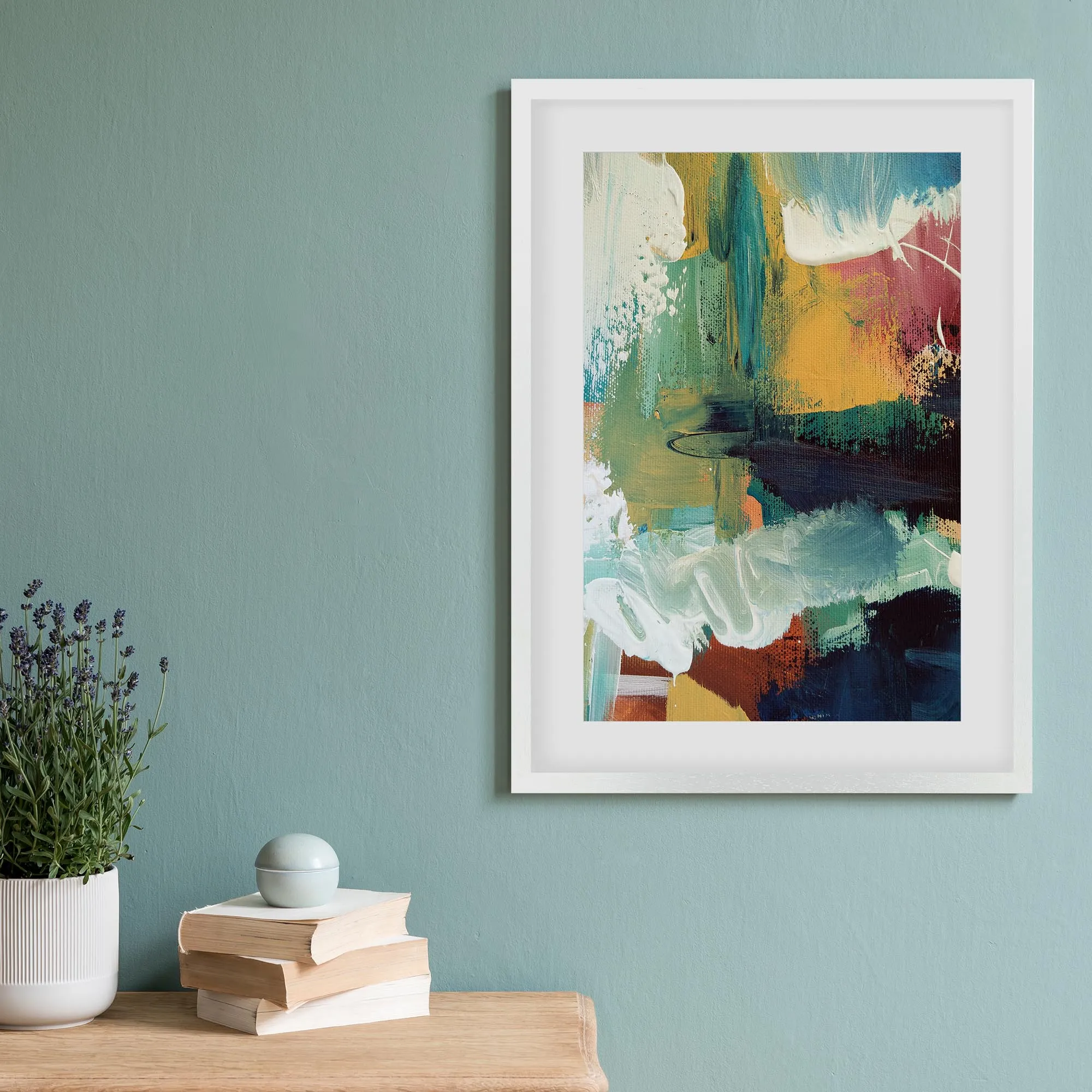 Abstract 37 Framed Art