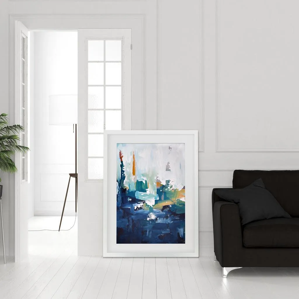 Abstract 405 Framed Art