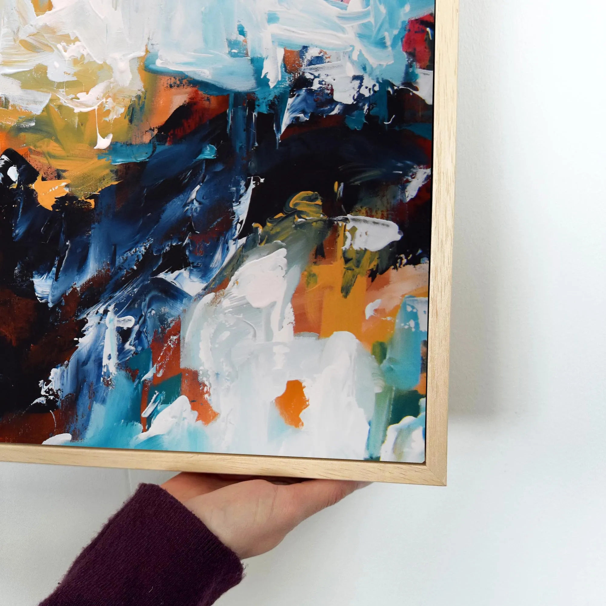 Abstract 423 Framed Art
