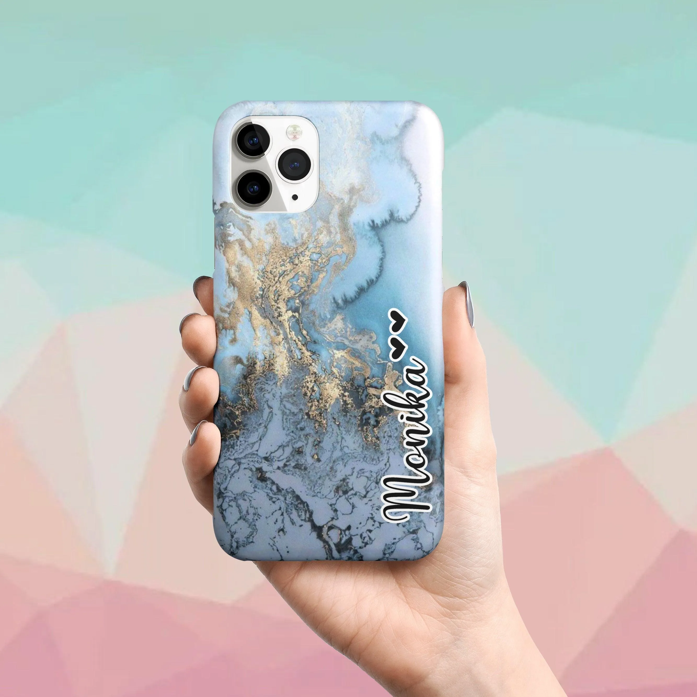 Abstract Art Colorful Marble Slim Case Cover