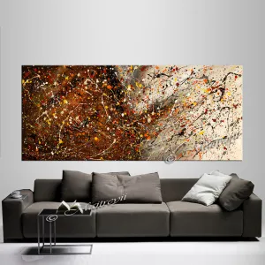 Abstract Paintings For Sale | Jackson Pollock Style | Large Modern Art - Vintage Beauty 111