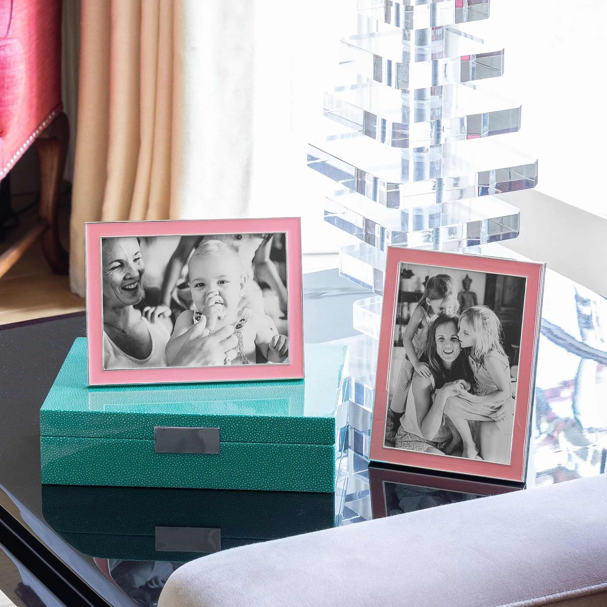 Addison Ross - Enamel & Silver Photo Frame 4" x 6"
