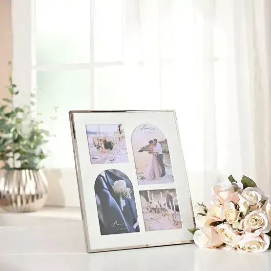 Amore Box Arch Photo Frame with Rings - Various Sizes Available