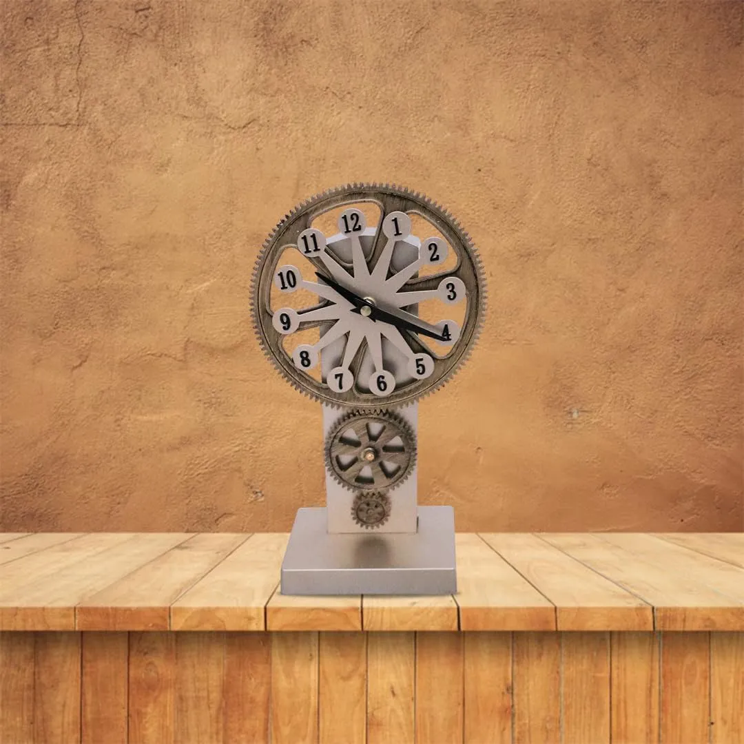 Antique Collection Beautiful tabel Clock with Beautiful Golden Colour Frame