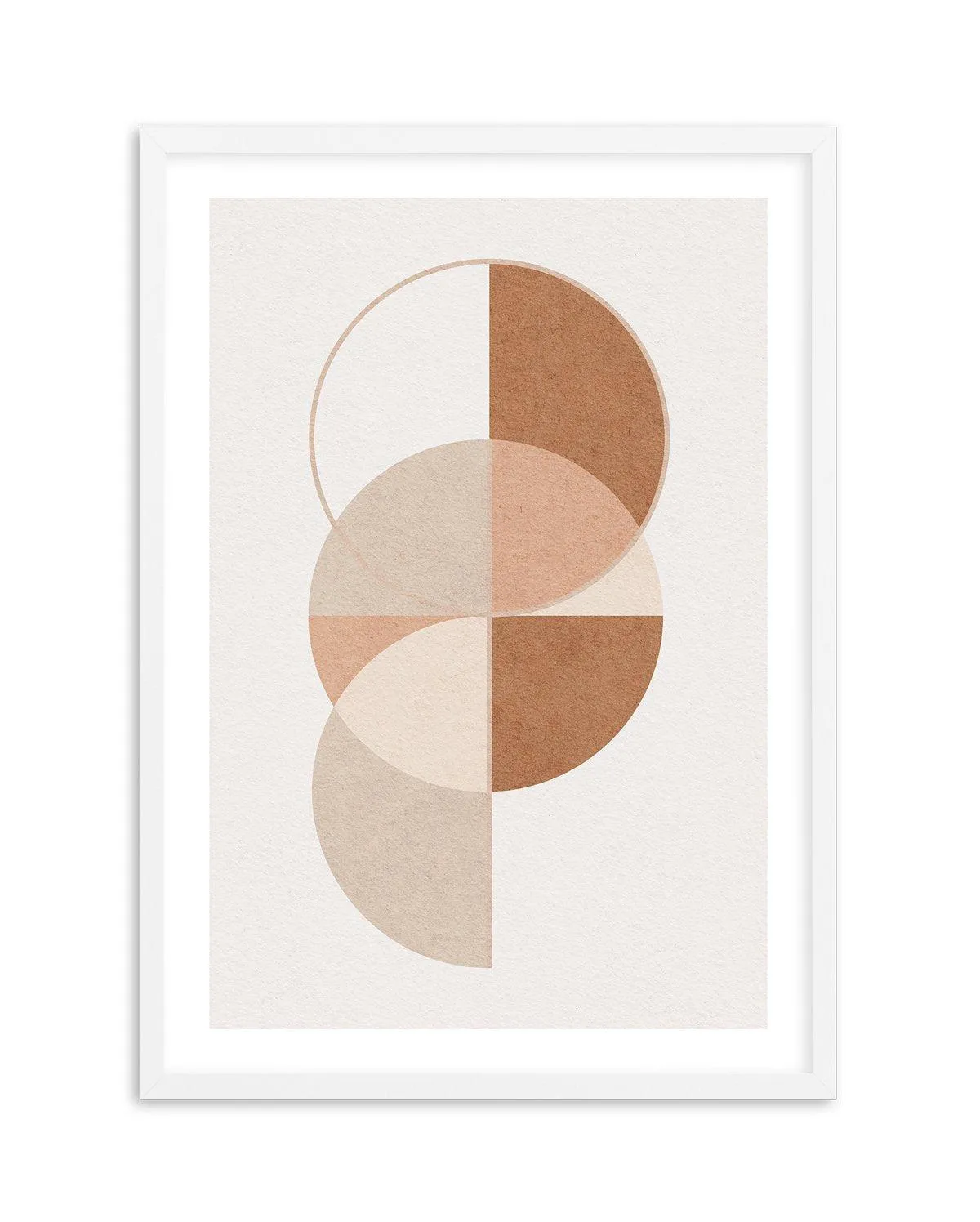 Arches In Sand I Art Print