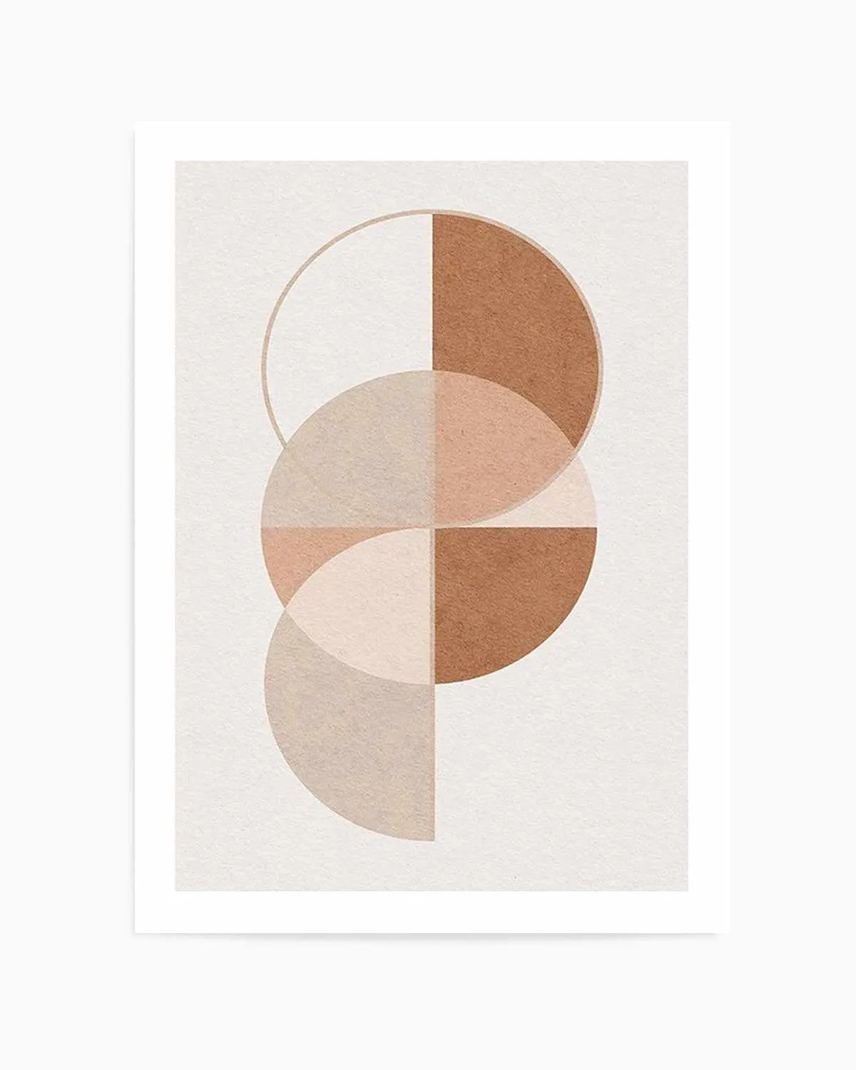 Arches In Sand I Art Print