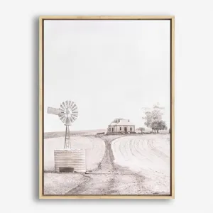 Australian Farm I Canvas Print