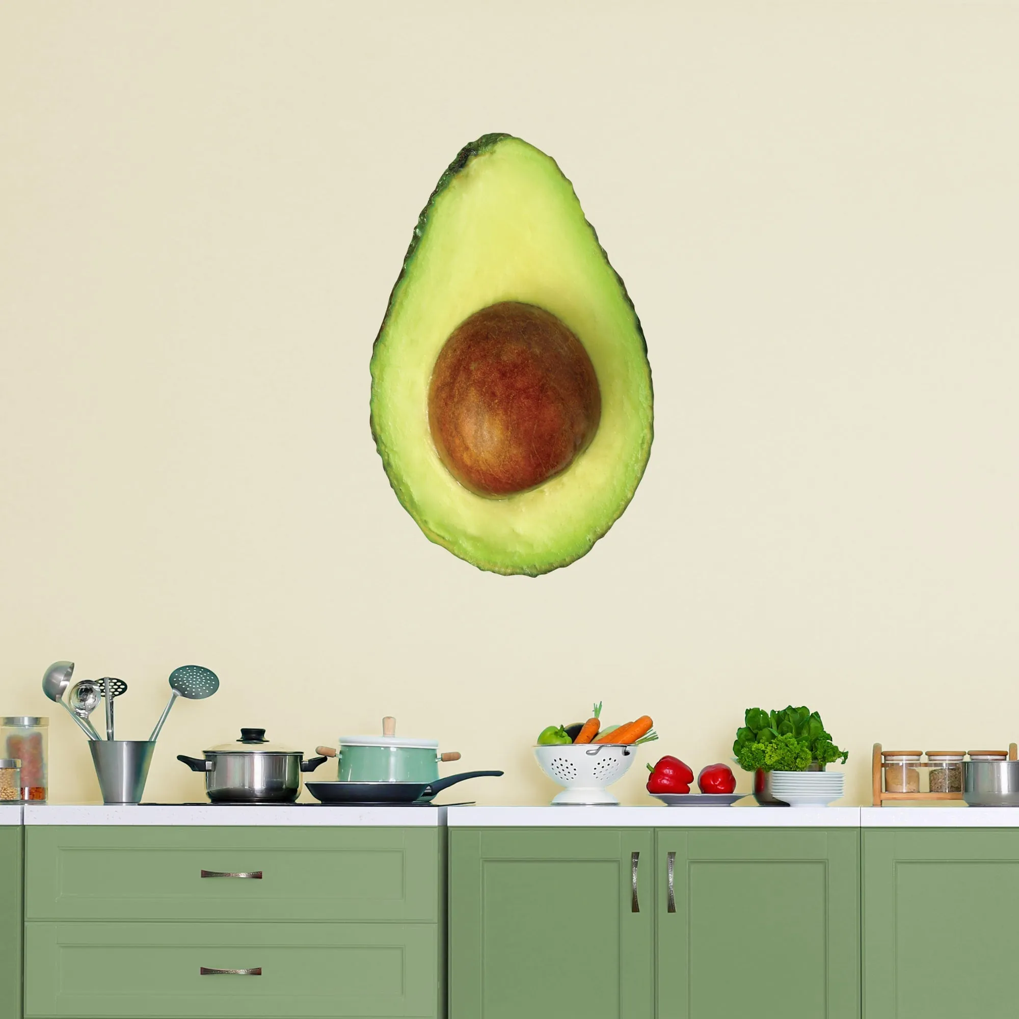 Avocado - Removable Vinyl Decal