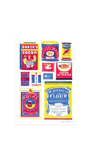 Baking Collection Riso Print