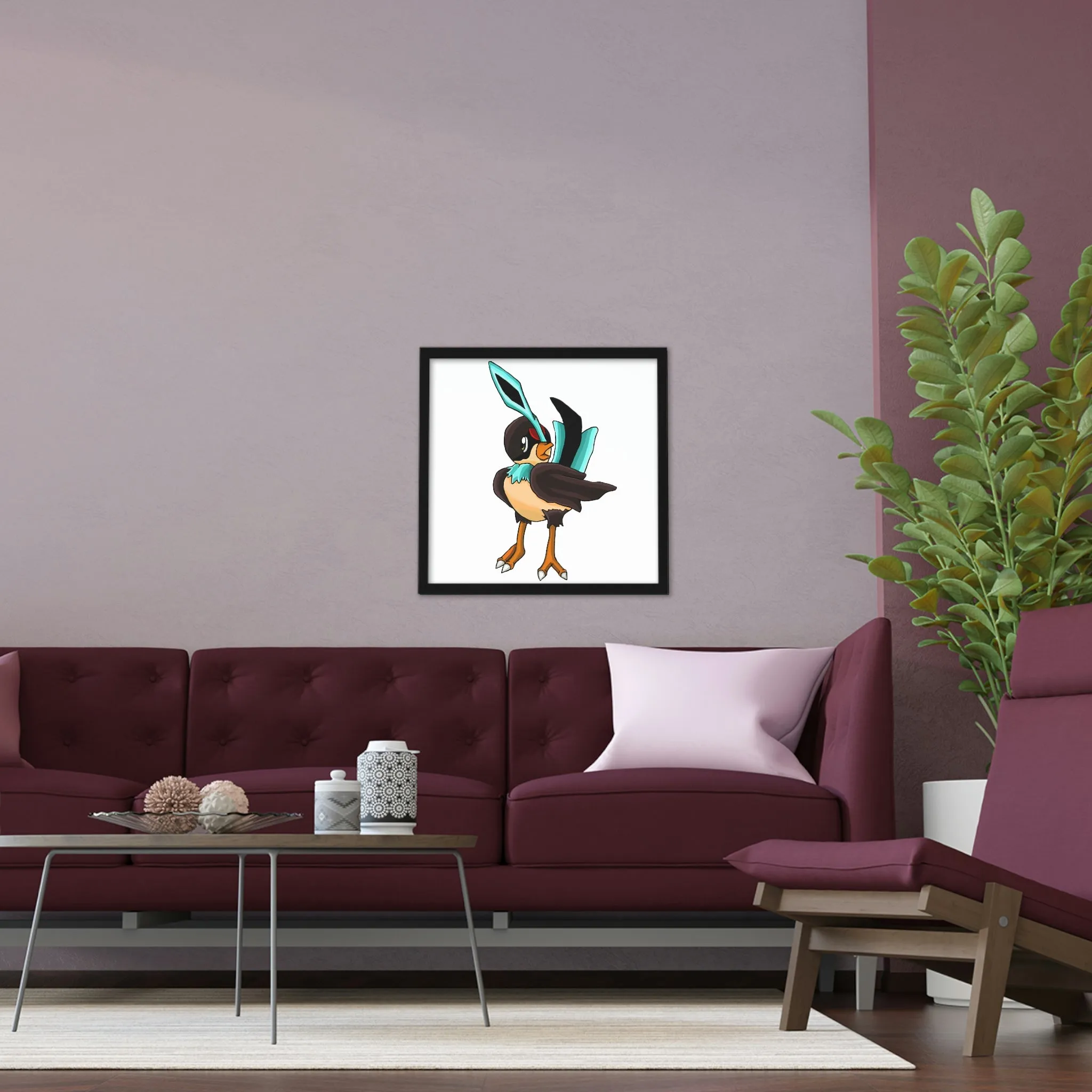 Birdi Framed Poster