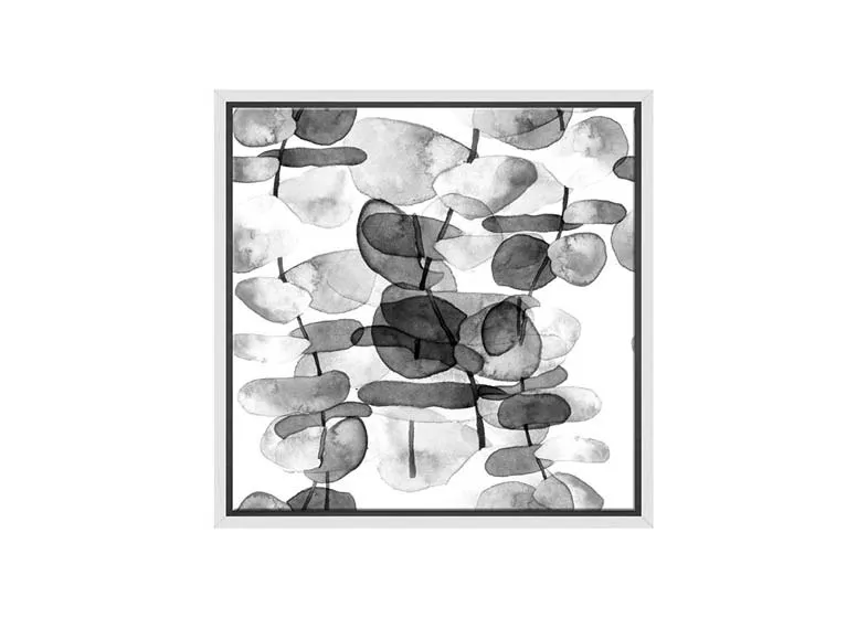 Black and White Watercolour Gum | Canvas Wall Art Print
