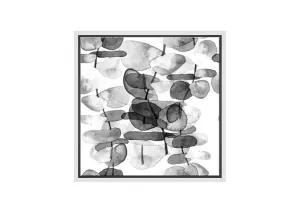 Black and White Watercolour Gum | Canvas Wall Art Print