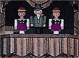 Black Forest 13" Musical Antique German Cuckoo Clock