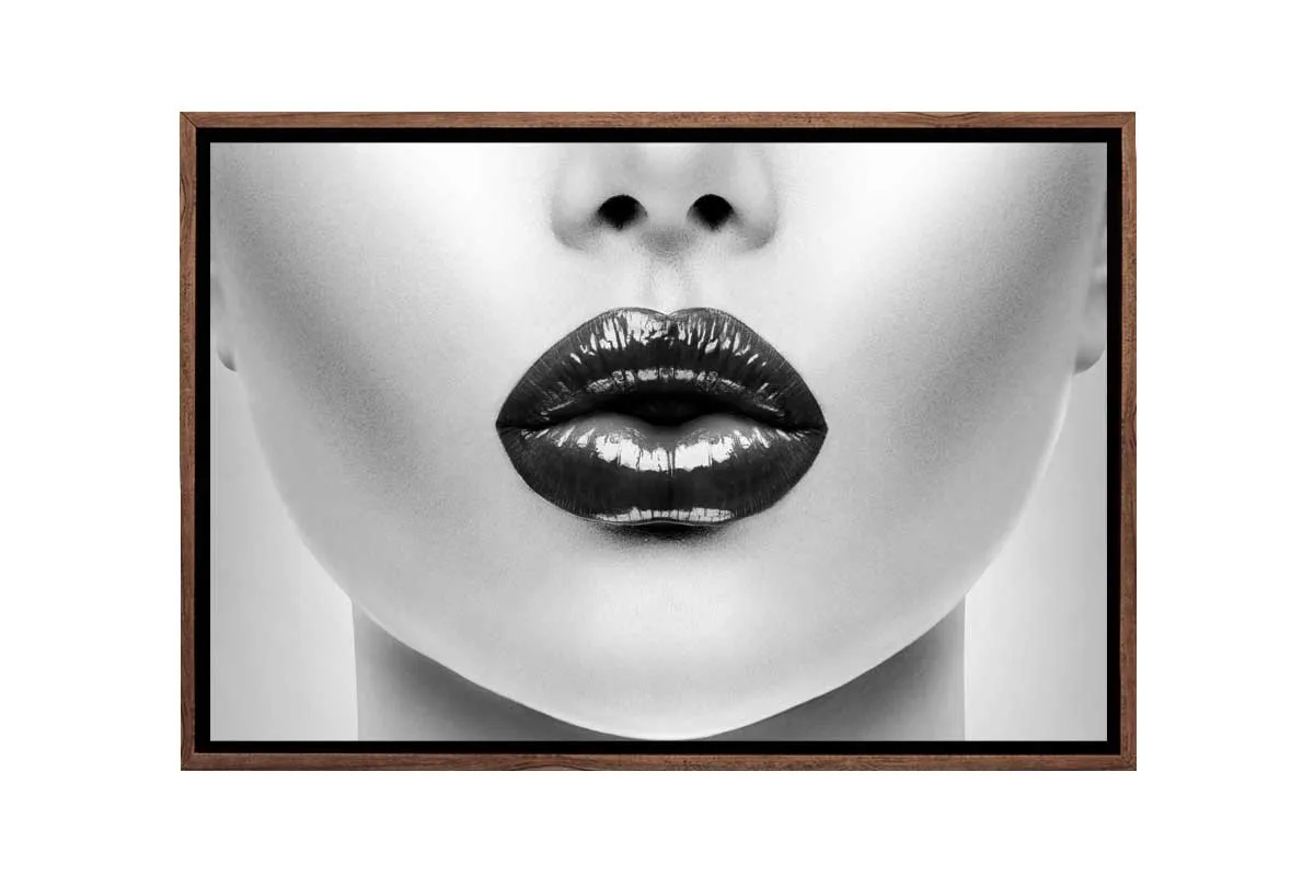 Black Lips | Canvas Wall Art Print