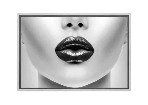 Black Lips | Canvas Wall Art Print