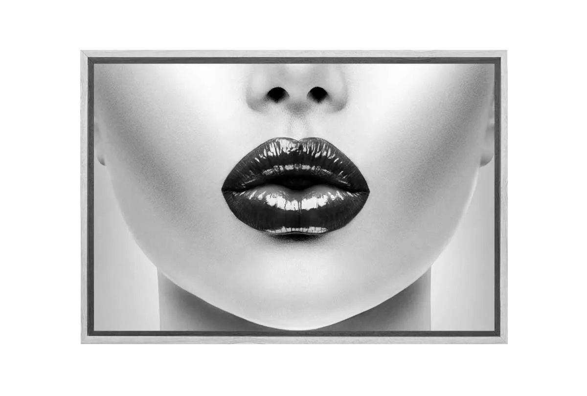 Black Lips | Canvas Wall Art Print