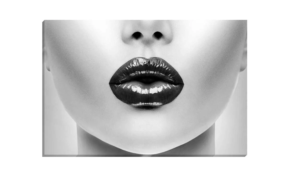 Black Lips | Canvas Wall Art Print