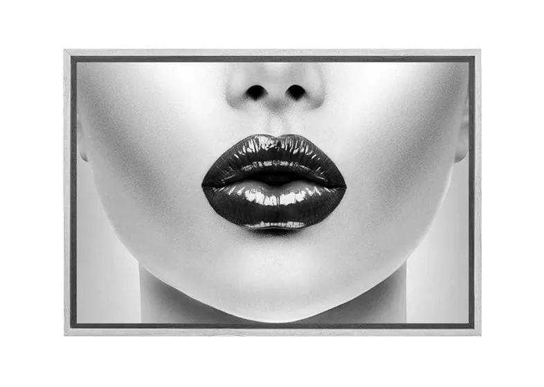 Black Lips | Canvas Wall Art Print