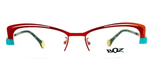 BOZ Uzuki Cat Eye Glasses Frames Orange
