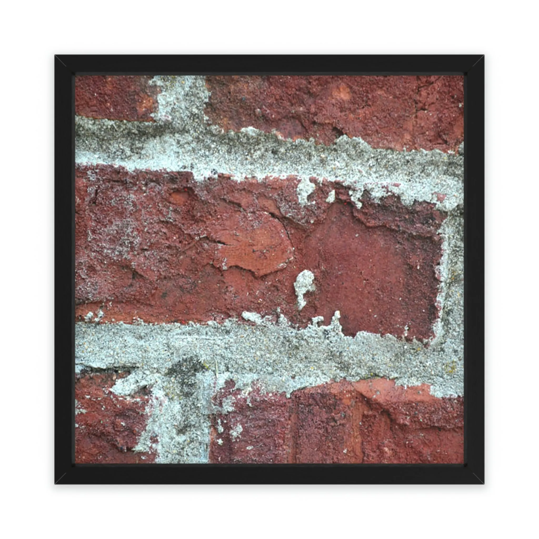 Bricks Framed Poster