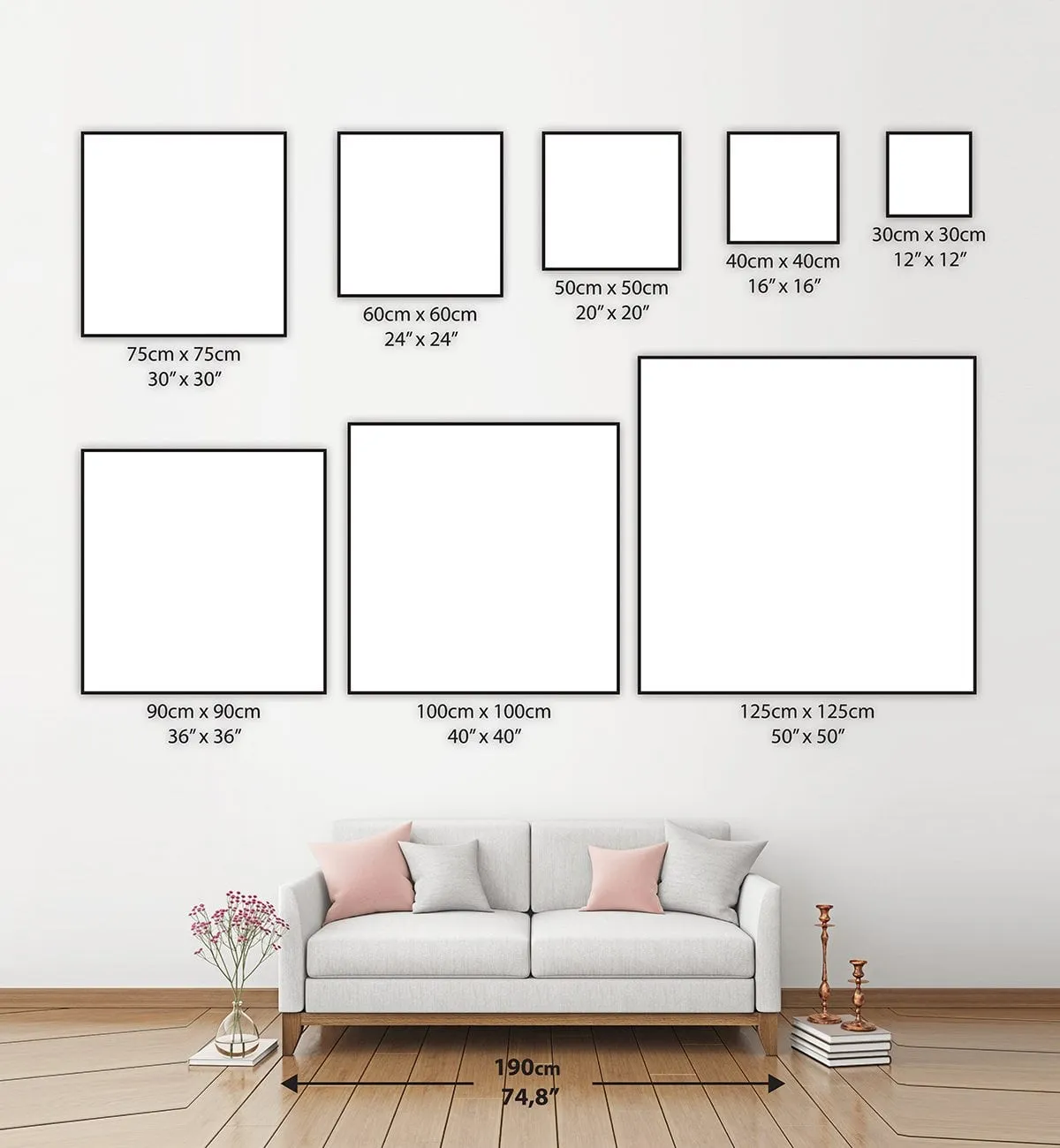 But First Coffee Quote | Canvas Wall Art Print