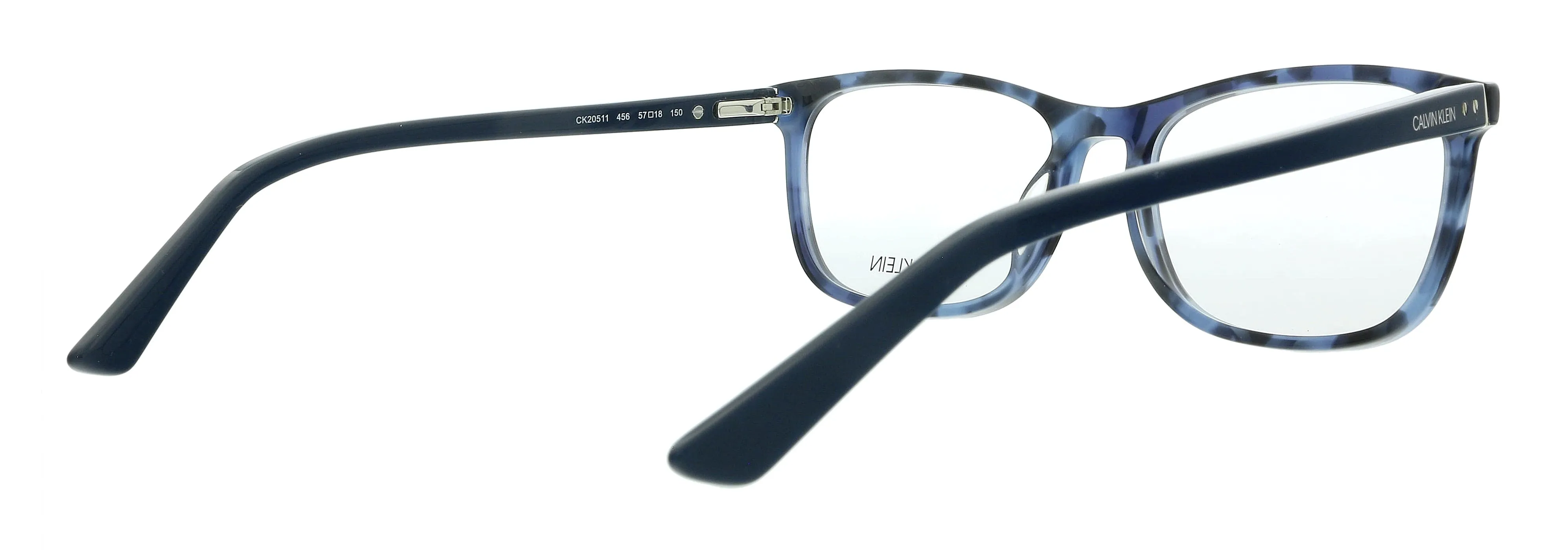 Calvin Klein CK20511 456 Navy Tortoise Modified Rectangle Eyeglasses
