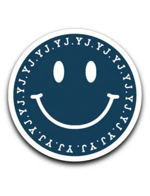 Camp YJ Decal Stickers - YJ Smile