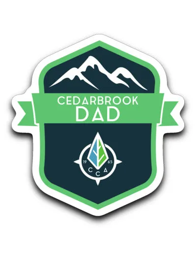 Cedarbrook Mom/Dad Decal Stickers
