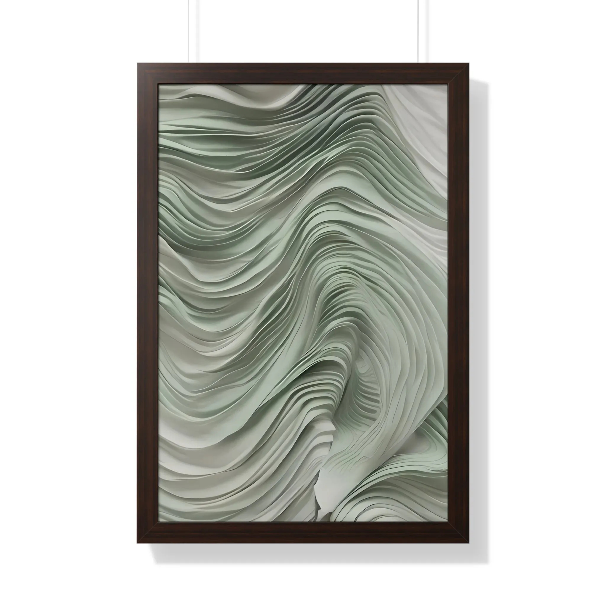 Celestial Drift Crafted Framed Vertical Poster by Artisan & Blooms