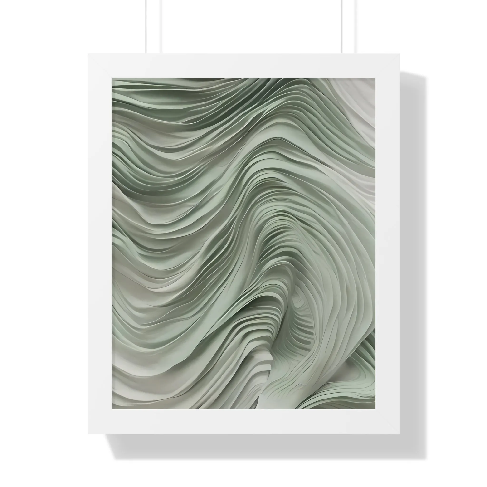 Celestial Drift Crafted Framed Vertical Poster by Artisan & Blooms