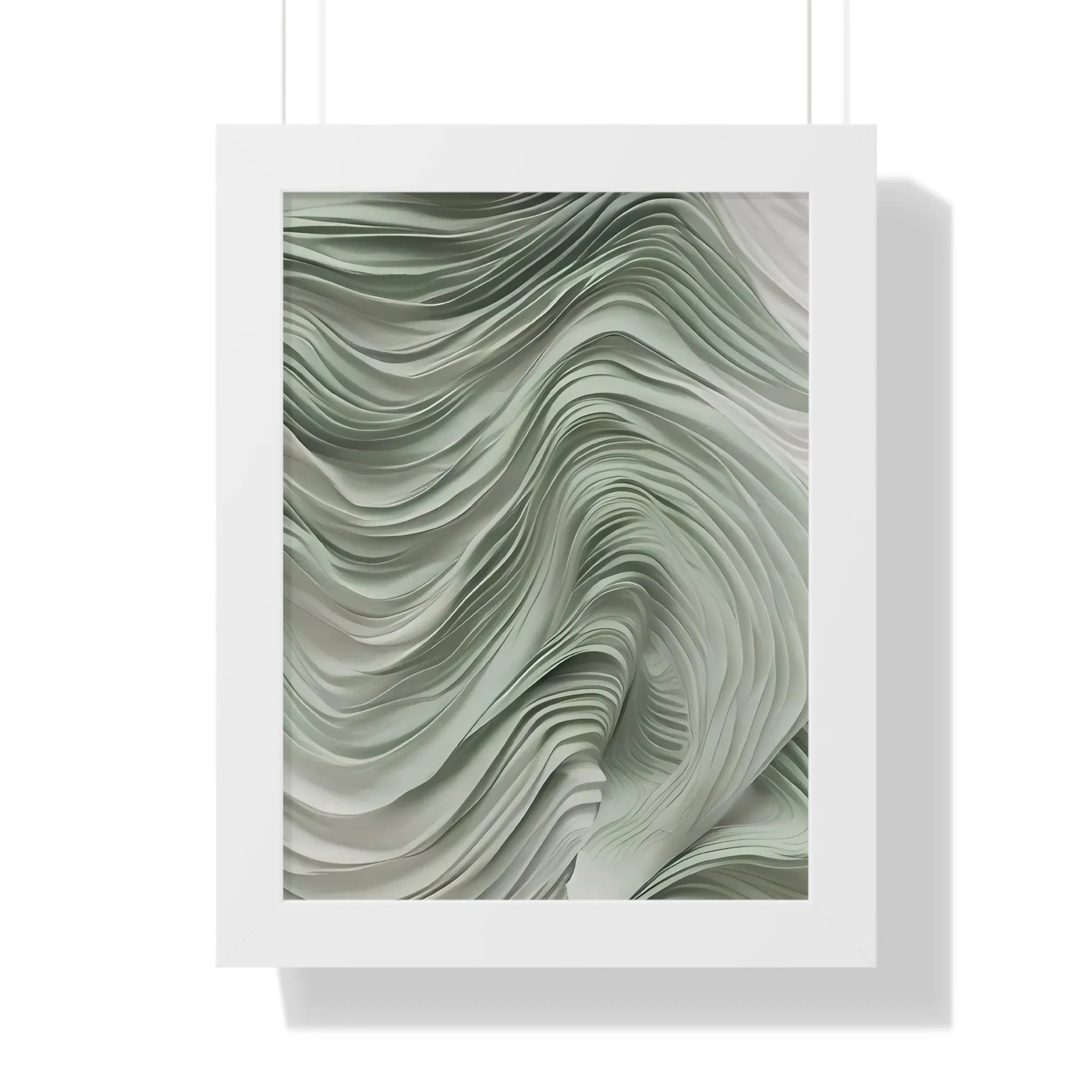 Celestial Drift Crafted Framed Vertical Poster by Artisan & Blooms