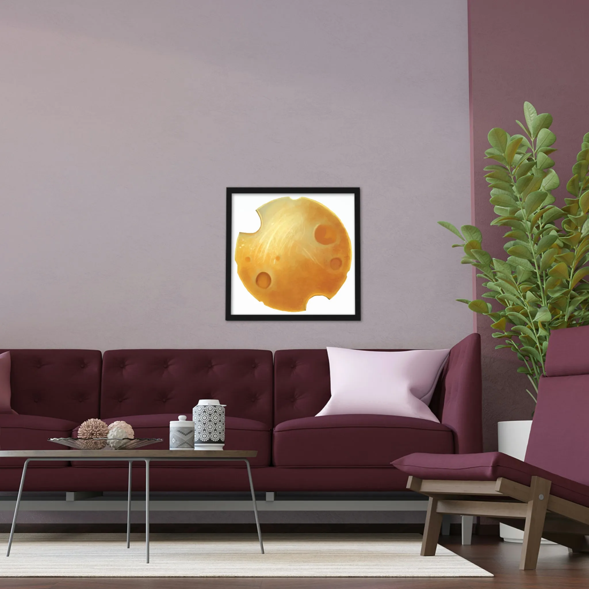 Cheese Framed Poster