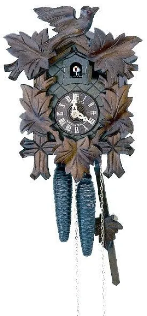 Classic 13" Eight Day Movement Black Forest German Cuckoo Clock