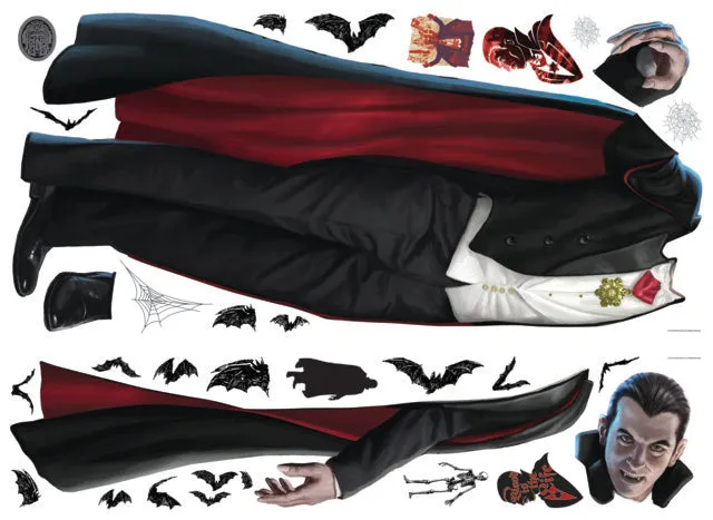 Classic Universal Monsters Dracula Giant Peel & Stick Wall Decals