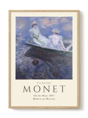 Claude Monet - On the boat