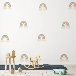 Cloud Rainbow Wall Decal Set
