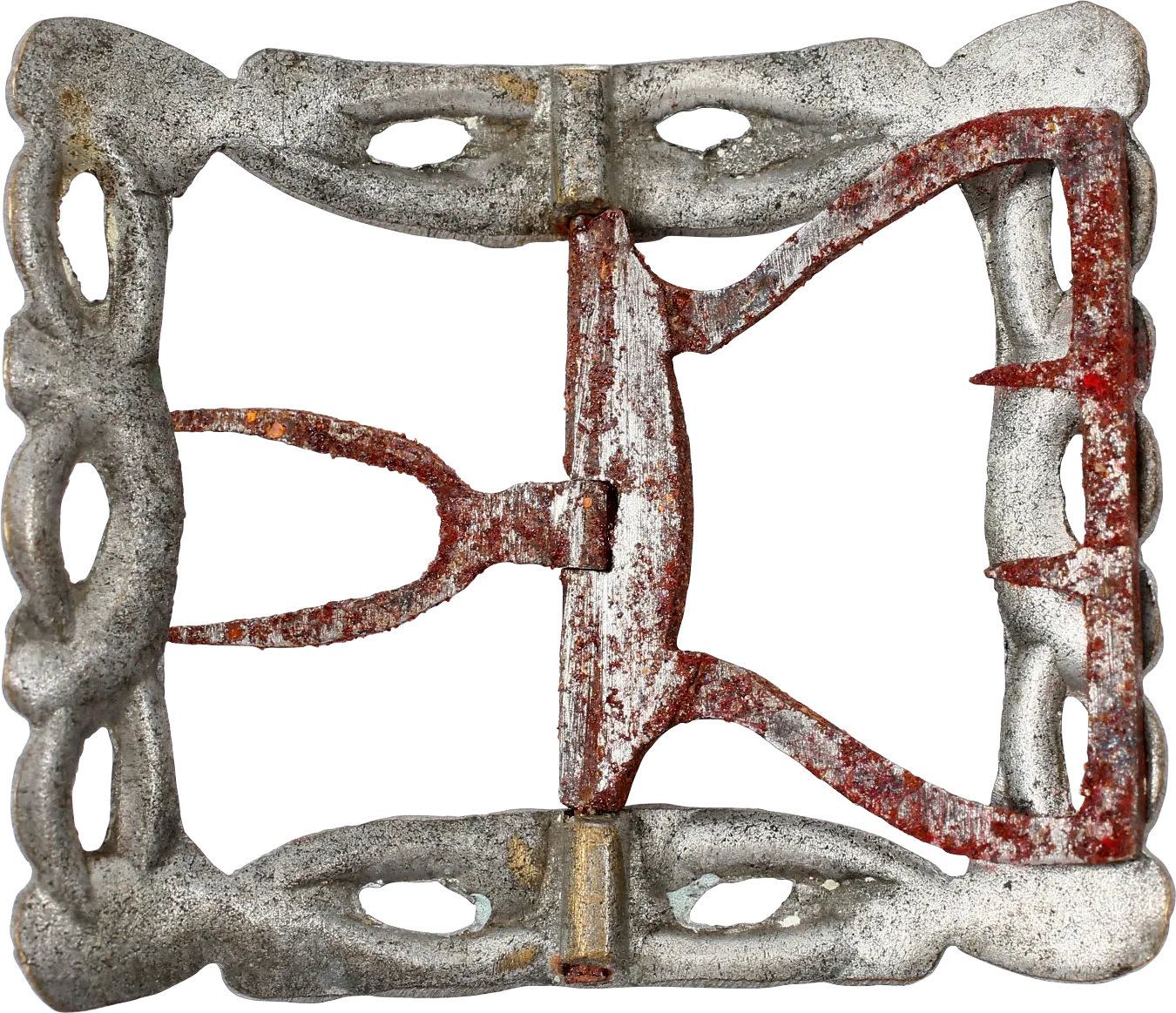 COLONIAL AMERICAN SHOE BUCKLES C.1760