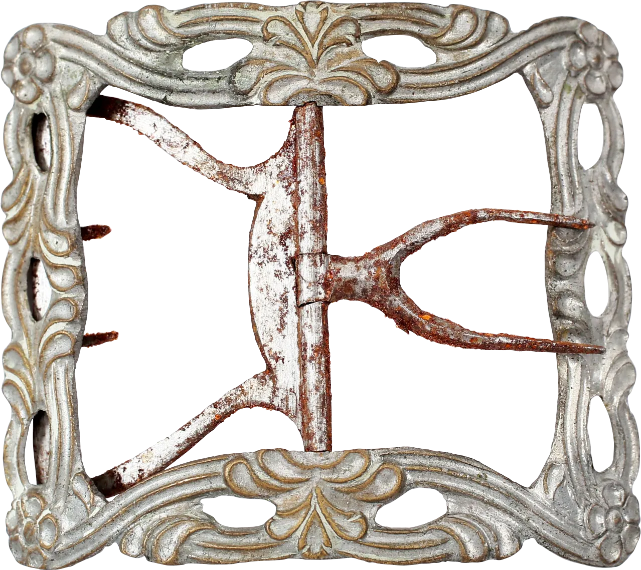 COLONIAL AMERICAN SHOE BUCKLES C.1760