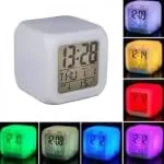 Color Changing Clock, 7 Colors