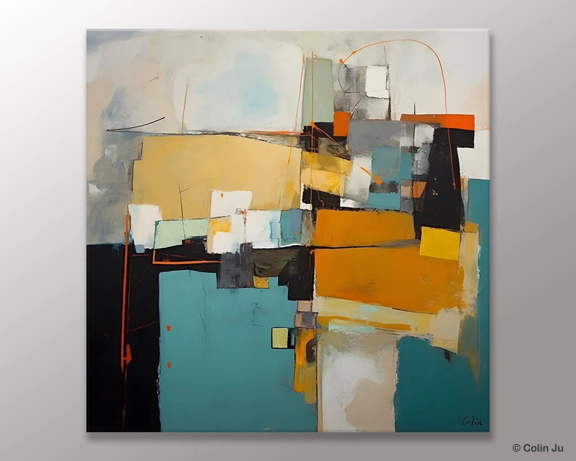 Contemporary Canvas Art for Living Room, Modern Acrylic Paintings, Original Modern Paintings, Extra Large Abstract Paintings on Canvas
