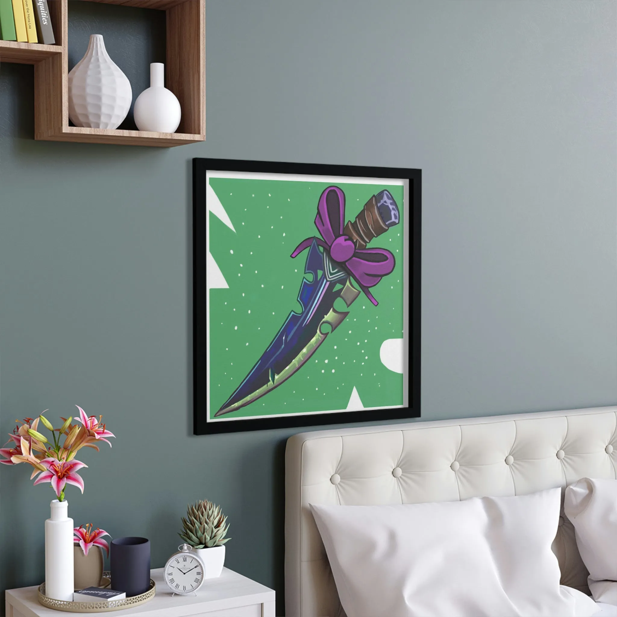 Dagger Framed Poster