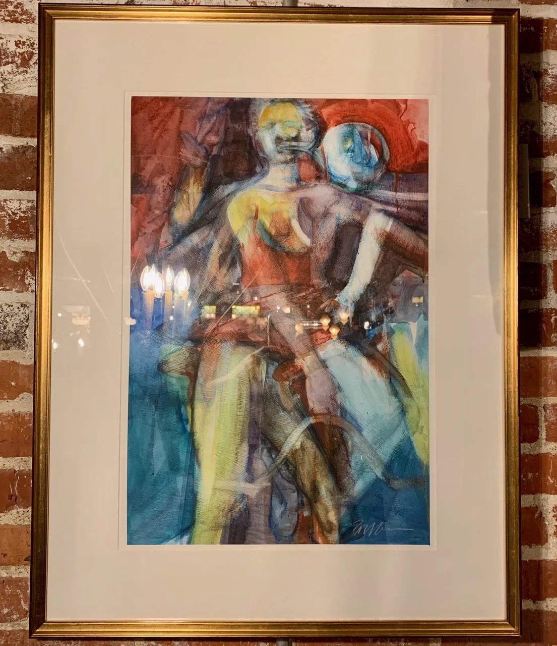 Dan Boylan Original Wall Art, Abstract, Mixed Media